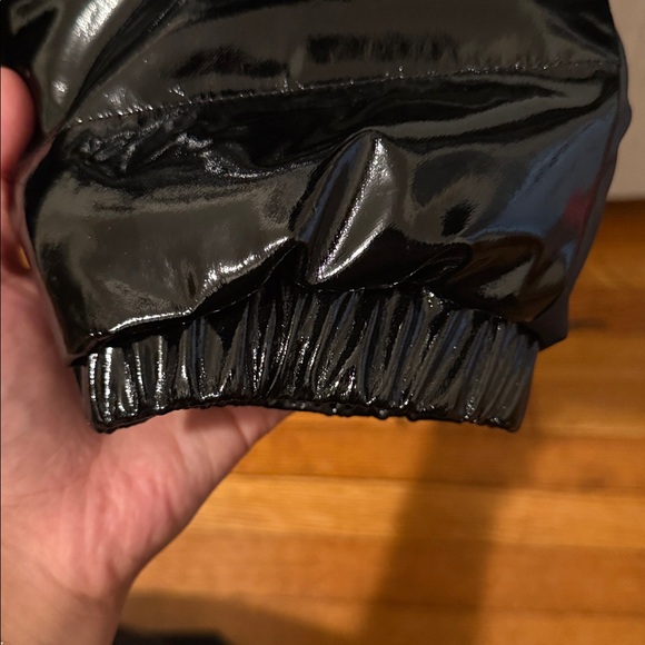 Nike Shiny Black Puffer Jacket - Picture 3 of 6